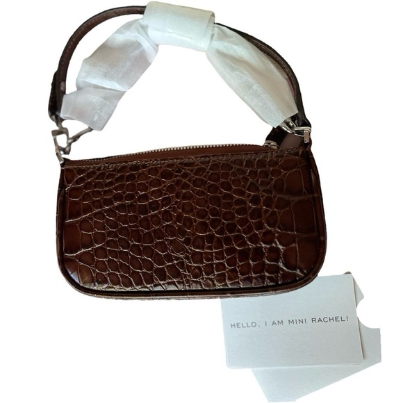 NWT By FAR Mini Rachel in Nutella - Picture 9 of 11